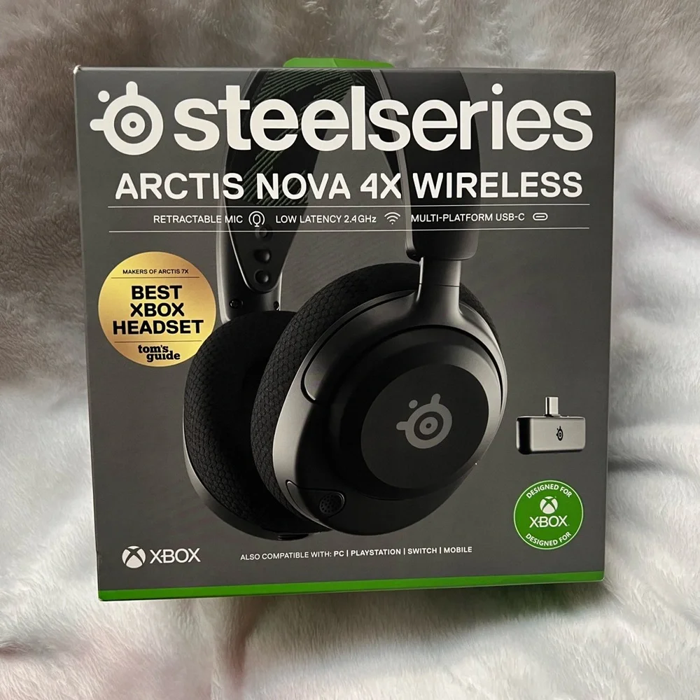Artis Arctis Nova 4X Wireless Headset - Black